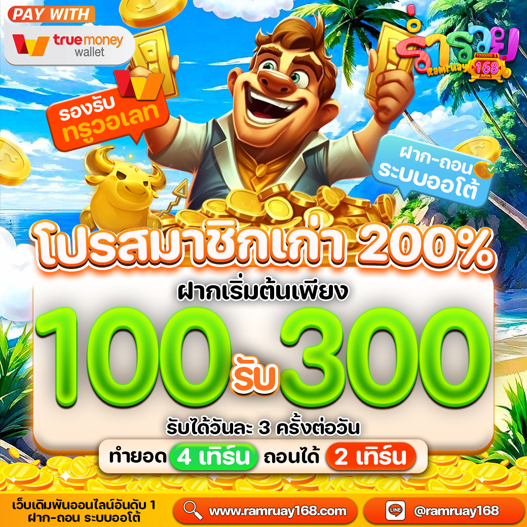 สล็อตร่ำรวย168 โปรเด็ดแจกทั้งวัน ฝาก 15 รับ 100